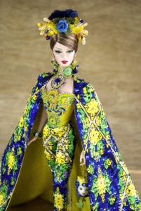Summer catwalk in Sicily